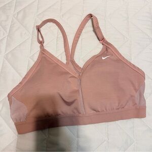 Nike Rose Pink Racerback Light-Support Sports Bra